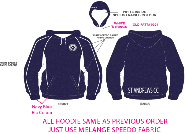 ST ANDREWS CC HOODIE - Qx3 Sports