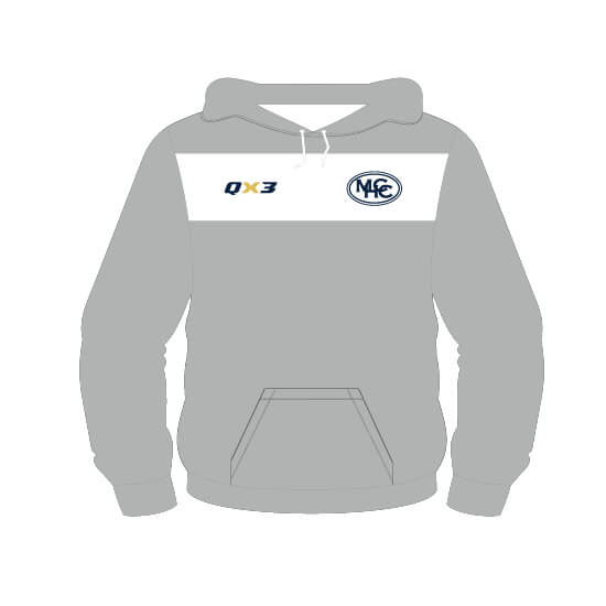 QX3 ManifoldHeights HoodieGrey Front