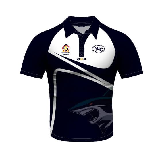 QX3 ManifoldHeights LimitedCricketShirt Front