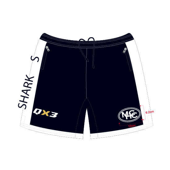 QX3 ManifoldHeights TrainingShorts Front