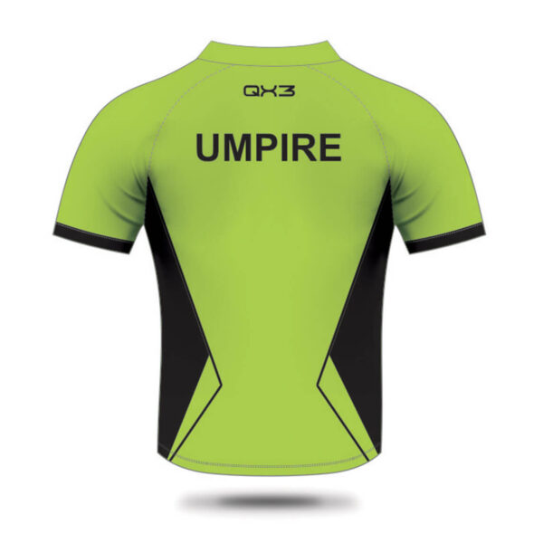 QX3 Spitfires HockeyJuniors Umpire Shirt Back